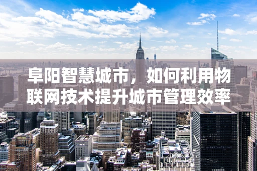 阜阳智慧城市，如何利用物联网技术提升城市管理效率？