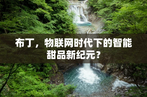 布丁，物联网时代下的智能甜品新纪元？