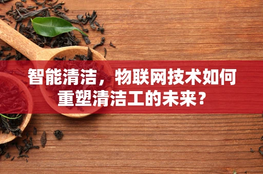 智能清洁，物联网技术如何重塑清洁工的未来？