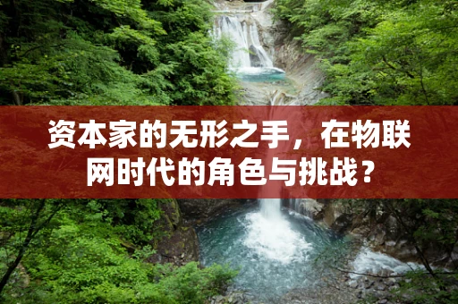 资本家的无形之手，在物联网时代的角色与挑战？