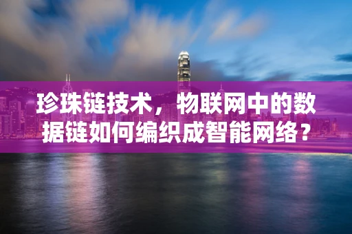 珍珠链技术，物联网中的数据链如何编织成智能网络？