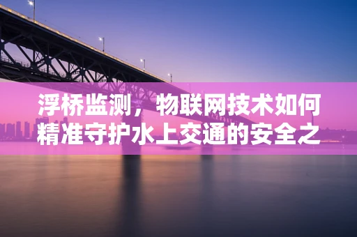 浮桥监测，物联网技术如何精准守护水上交通的安全之桥？