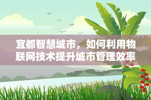 宜都智慧城市，如何利用物联网技术提升城市管理效率？