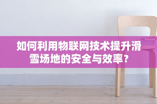 如何利用物联网技术提升滑雪场地的安全与效率？