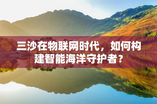 三沙在物联网时代，如何构建智能海洋守护者？