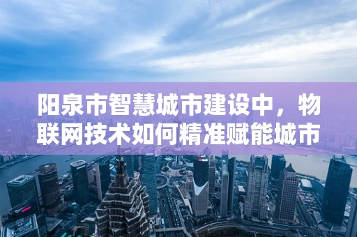 阳泉市智慧城市建设中，物联网技术如何精准赋能城市管理？