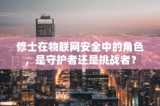 修士在物联网安全中的角色，是守护者还是挑战者？