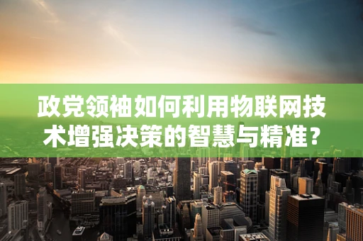 政党领袖如何利用物联网技术增强决策的智慧与精准？