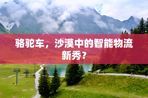 骆驼车，沙漠中的智能物流新秀？