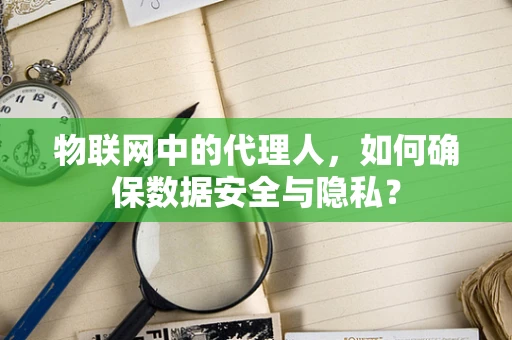 物联网中的代理人，如何确保数据安全与隐私？