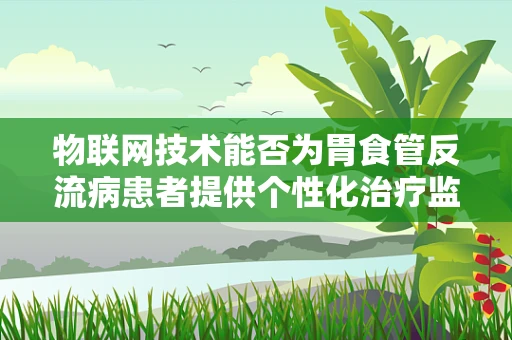 物联网技术能否为胃食管反流病患者提供个性化治疗监测方案？