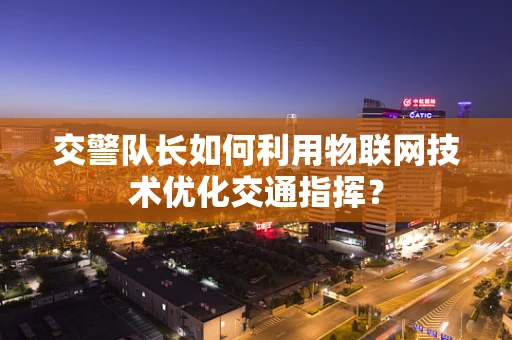交警队长如何利用物联网技术优化交通指挥？