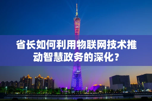 省长如何利用物联网技术推动智慧政务的深化？
