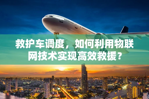 救护车调度，如何利用物联网技术实现高效救援？