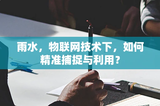 雨水，物联网技术下，如何精准捕捉与利用？