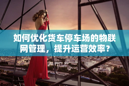 如何优化货车停车场的物联网管理，提升运营效率？