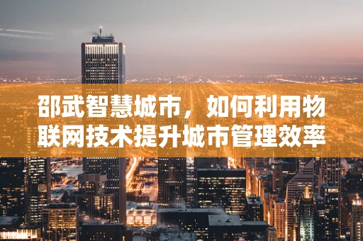 邵武智慧城市，如何利用物联网技术提升城市管理效率？