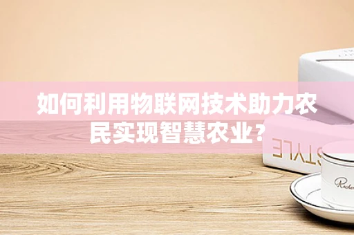如何利用物联网技术助力农民实现智慧农业？