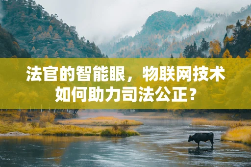 法官的智能眼，物联网技术如何助力司法公正？