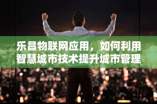 乐昌物联网应用，如何利用智慧城市技术提升城市管理效率？