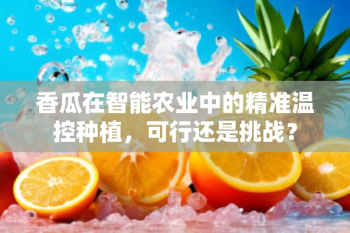 香瓜在智能农业中的精准温控种植，可行还是挑战？