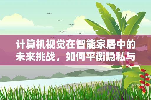 计算机视觉在智能家居中的未来挑战，如何平衡隐私与便利？