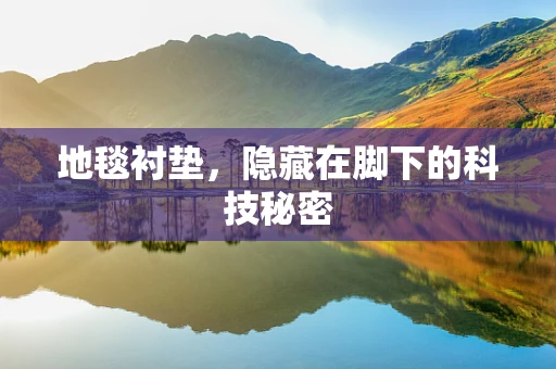 地毯衬垫，隐藏在脚下的科技秘密
