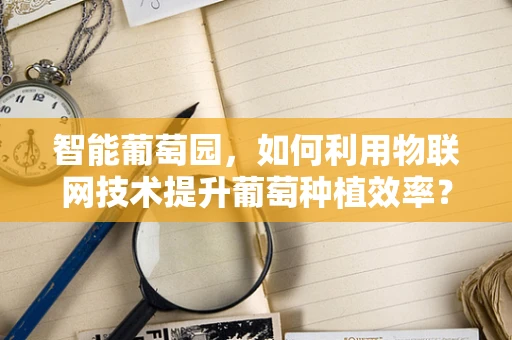智能葡萄园，如何利用物联网技术提升葡萄种植效率？