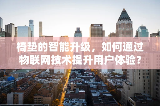 椅垫的智能升级，如何通过物联网技术提升用户体验？