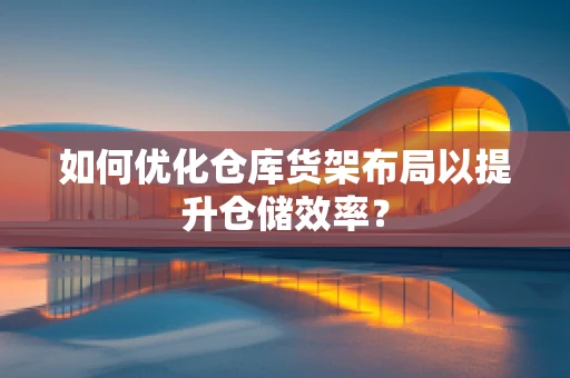 如何优化仓库货架布局以提升仓储效率？