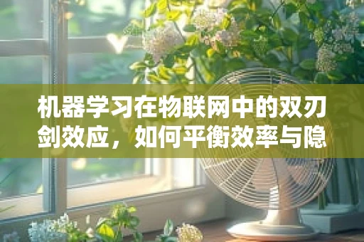 机器学习在物联网中的双刃剑效应，如何平衡效率与隐私？