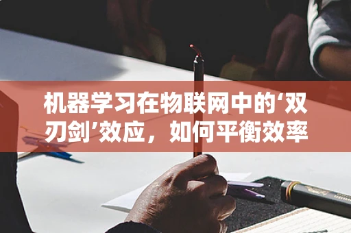 机器学习在物联网中的‘双刃剑’效应，如何平衡效率与隐私？