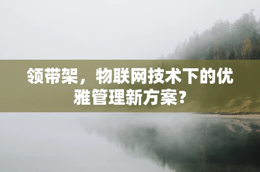 领带架，物联网技术下的优雅管理新方案？