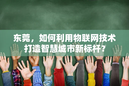 东莞，如何利用物联网技术打造智慧城市新标杆？