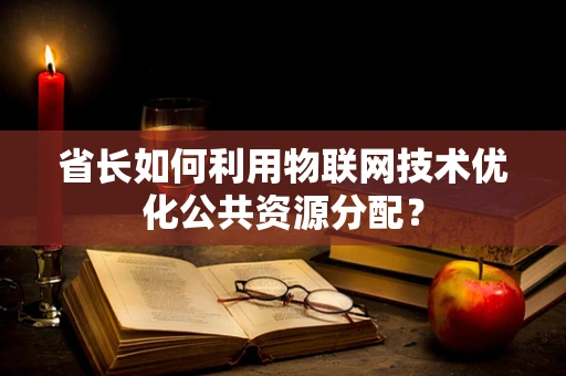 省长如何利用物联网技术优化公共资源分配？