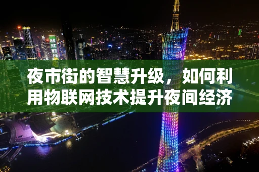夜市街的智慧升级，如何利用物联网技术提升夜间经济活力？