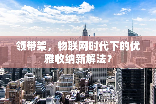 领带架，物联网时代下的优雅收纳新解法？