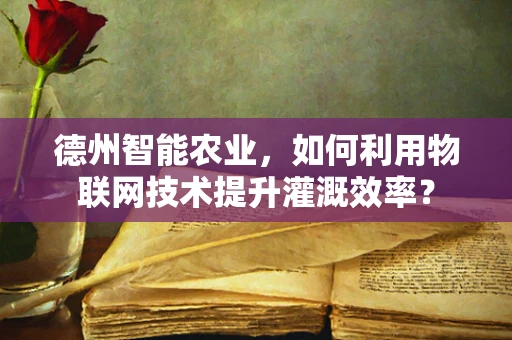 德州智能农业，如何利用物联网技术提升灌溉效率？