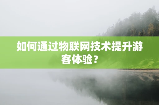 如何通过物联网技术提升游客体验？