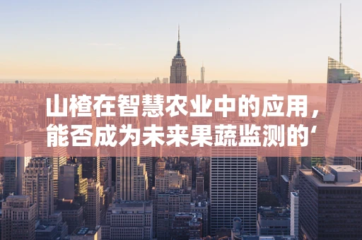 山楂在智慧农业中的应用，能否成为未来果蔬监测的‘智慧果’？