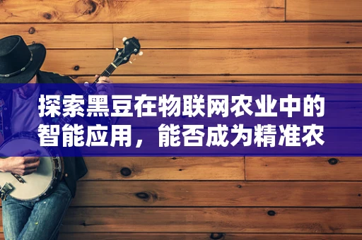探索黑豆在物联网农业中的智能应用，能否成为精准农业的智慧豆？