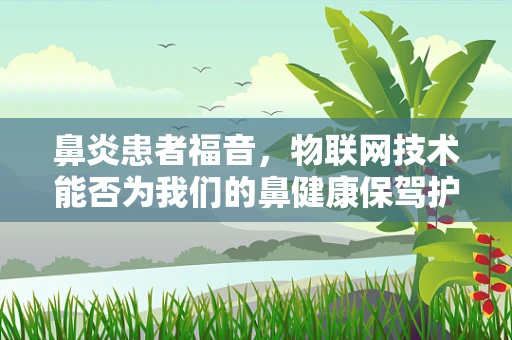 鼻炎患者福音，物联网技术能否为我们的鼻健康保驾护航？
