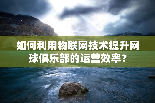 如何利用物联网技术提升网球俱乐部的运营效率？