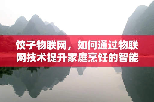 饺子物联网，如何通过物联网技术提升家庭烹饪的智能化与便捷性？