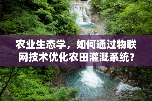 农业生态学，如何通过物联网技术优化农田灌溉系统？