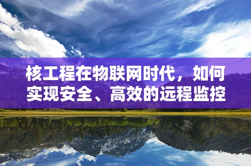 核工程在物联网时代，如何实现安全、高效的远程监控？