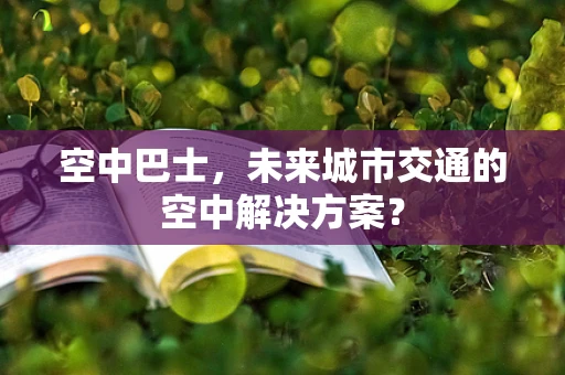 空中巴士，未来城市交通的空中解决方案？