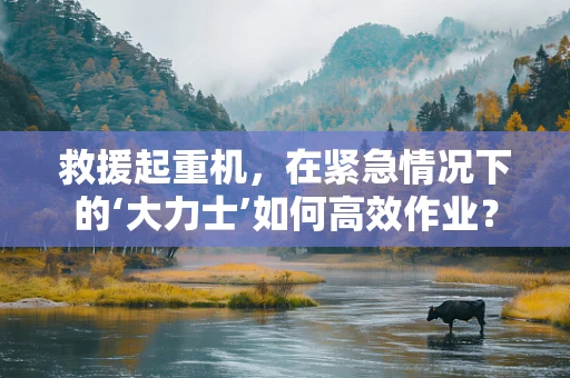 救援起重机，在紧急情况下的‘大力士’如何高效作业？