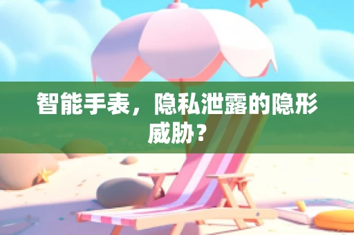 智能手表，隐私泄露的隐形威胁？