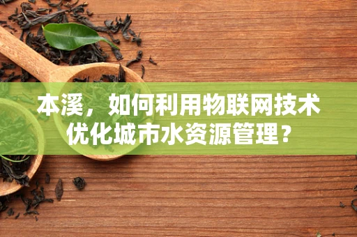 本溪，如何利用物联网技术优化城市水资源管理？